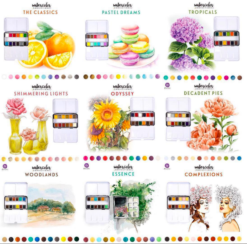Prima Watercolor Chart