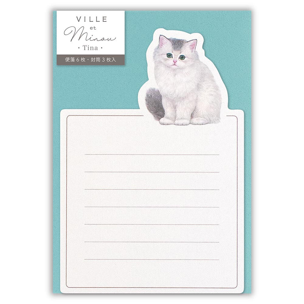VILLE et Minou Tina Mini Letter Set