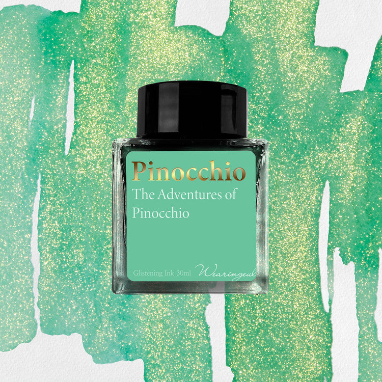 Fountain pen inks from Pilot Iroshizuku, Jacques Herbin, Teranishi, Wearingeul, and Diamine.