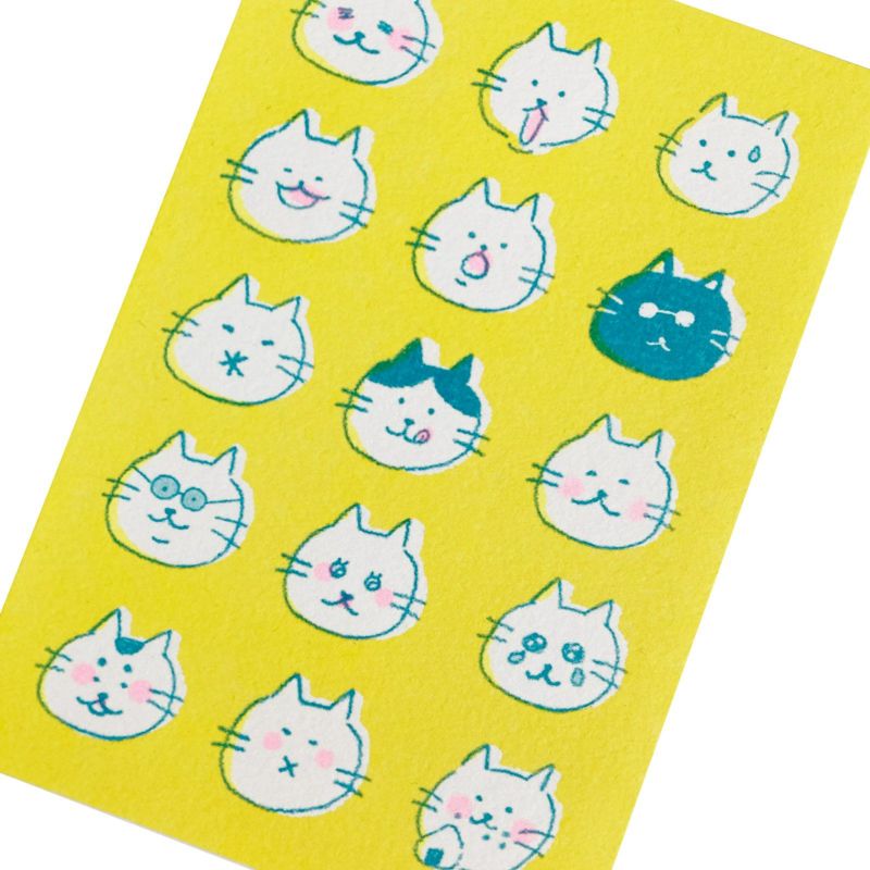 Retro Print Postcard - Reaction Cat