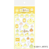 Piyorin Transparent Sticker Sheet - Fluffy