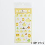 Piyorin Transparent Sticker Sheet - Fluffy