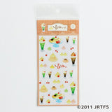 Piyorin Transparent Sticker Sheet - Cafe