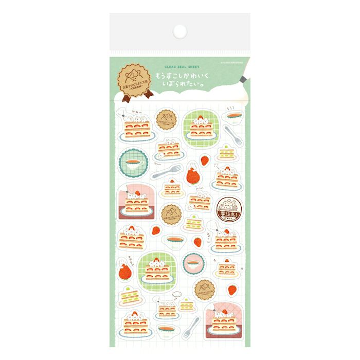 Furukawashiko Sticker Sheet - Rabbit Sweets Animal Workshop