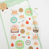 Furukawashiko Sticker Sheet - Rabbit Sweets Animal Workshop