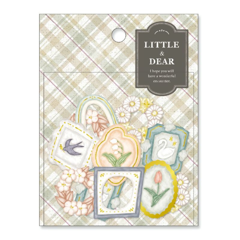 Mind Wave - Little and Dear Flake Sticker - Frame