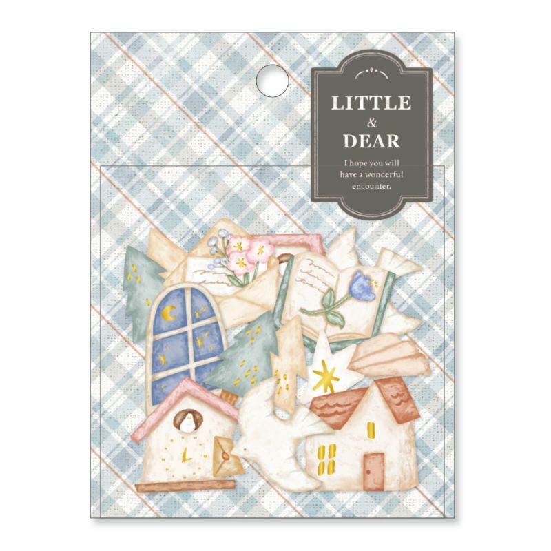 Mind Wave - Little and Dear Flake Sticker - Home