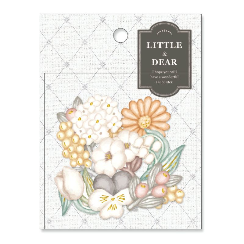 Mind Wave - Little and Dear Flake Sticker - Flower