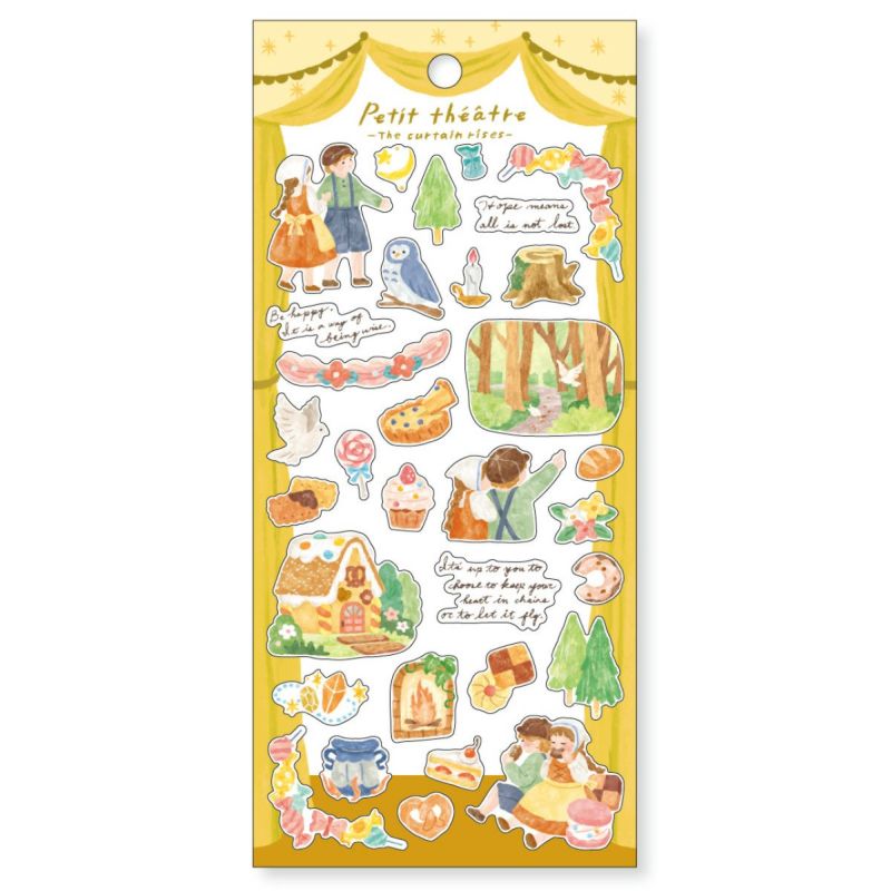 Mind Wave Sticker Petit Theatre - Hansel and Gretel