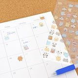Mind Wave Mood Icon Sticker Sheet - Bear