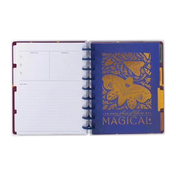 Happy Planner 12-Month Undated Classic Disc Bound Planner - Share Your Magic