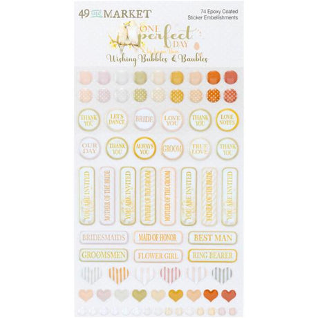 One Perfect Day Epoxy Stickers