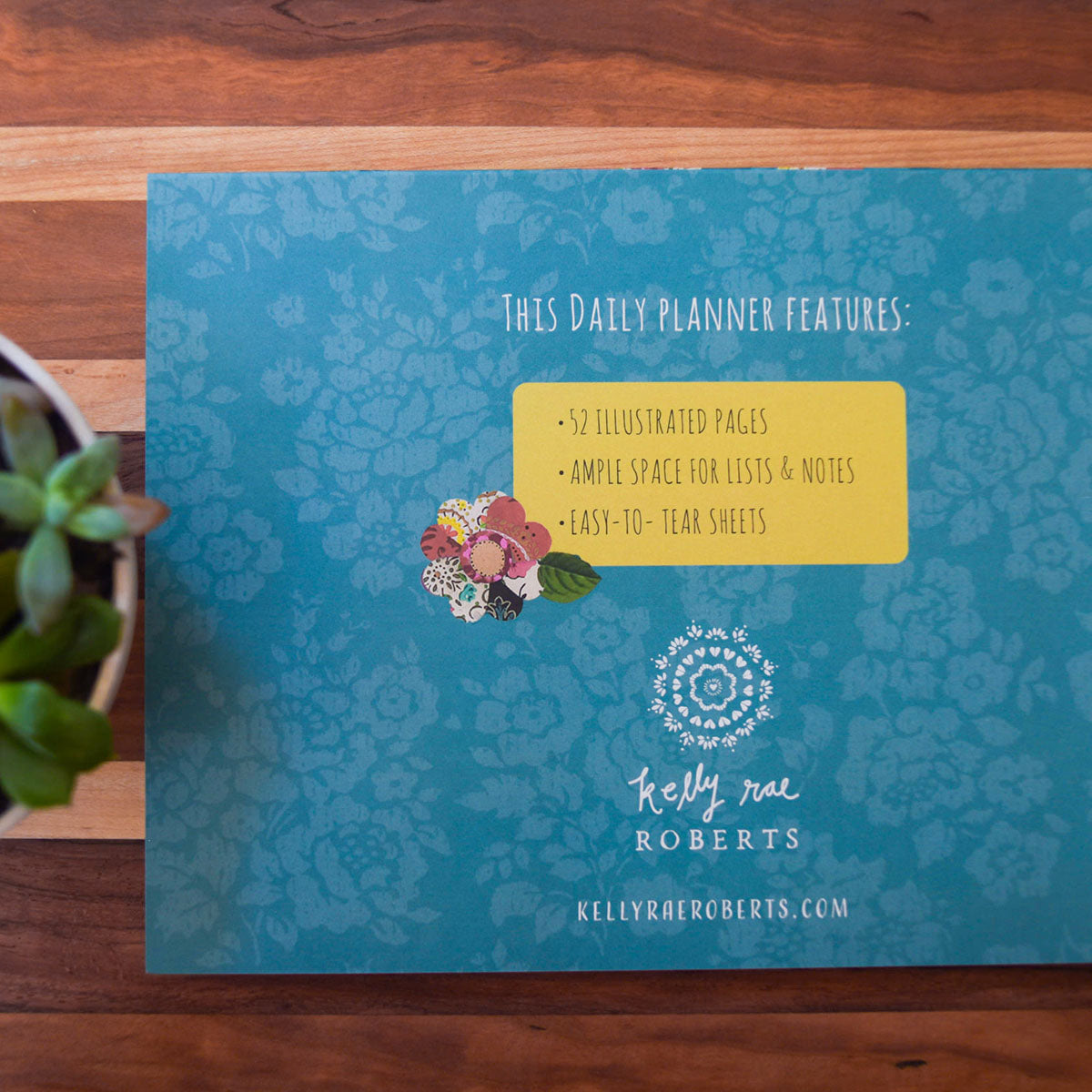 Bloom Wild Daily Planner Notepad