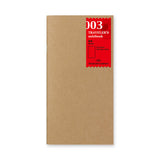Cuaderno del VIAJERO 003 Cuaderno en blanco (tamaño normal)