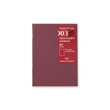 TRAVELER'S COMPANY TRAVELER'S notebook 003 Blank Notebook - Passport Size