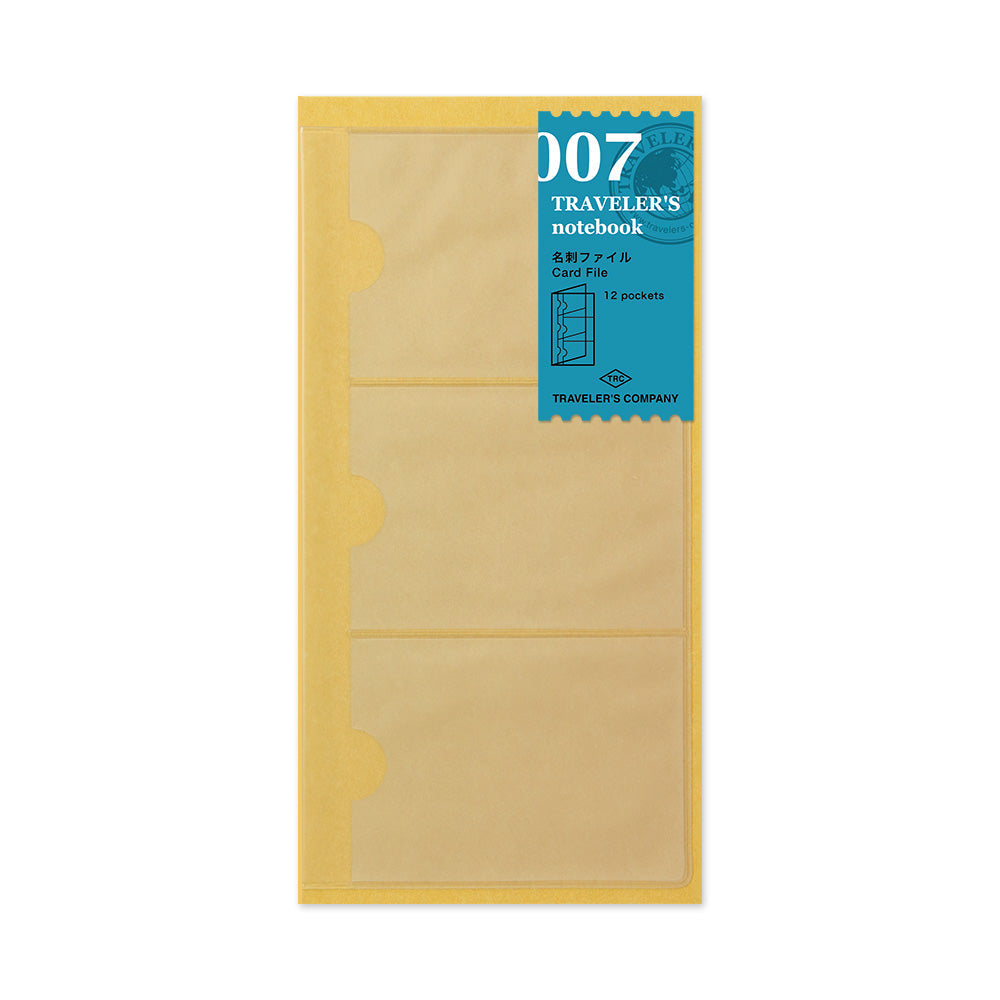 TRAVELER'S notebook 007 Card File (Regular Size)