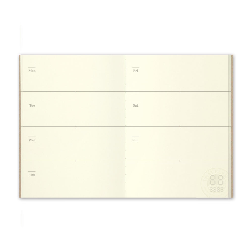 Cuaderno del VIAJERO 007 Agenda Gratuita [Semanal] (Tamaño Pasaporte)