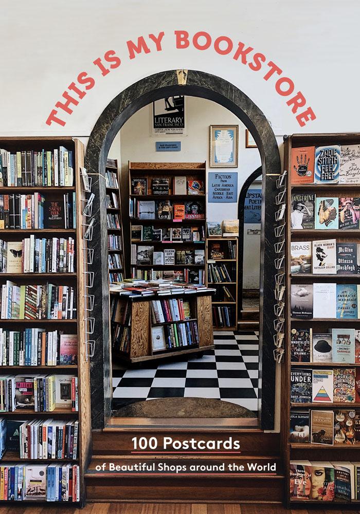 This Is My Bookstore Postcard Box
