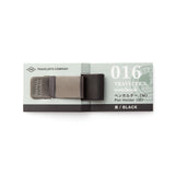 TRAVELER'S COMPANY 016 Pen Holder (M) Black
