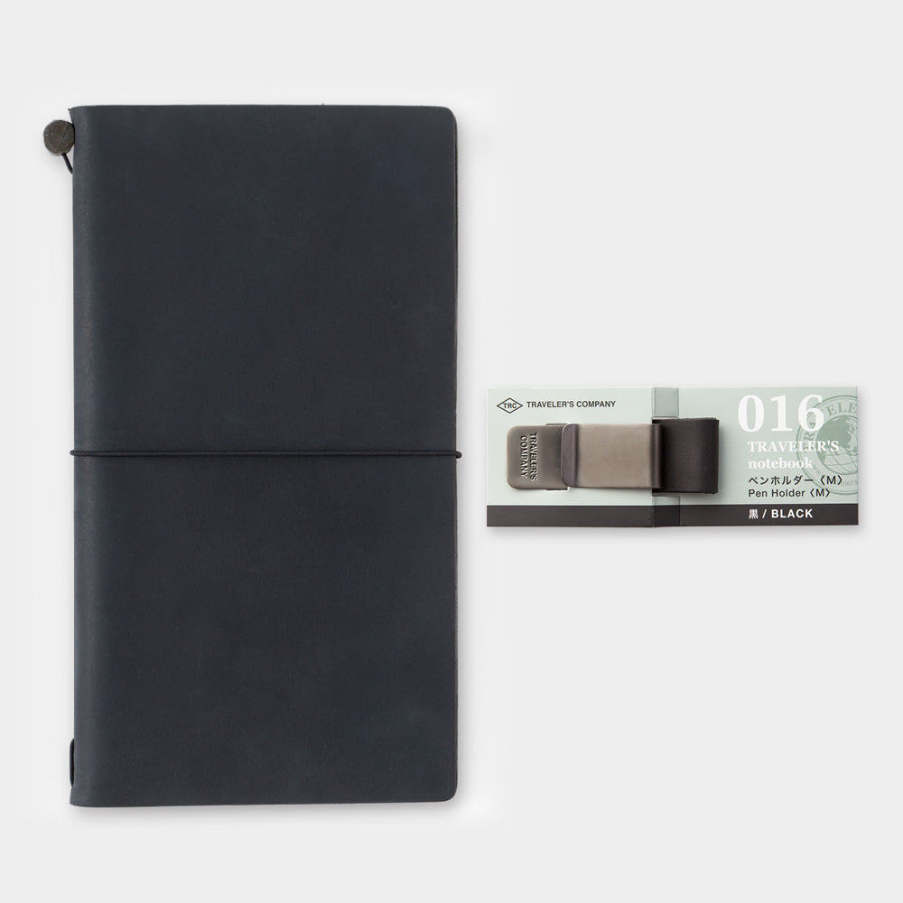 TRAVELER'S COMPANY 016 Pen Holder (M) Black