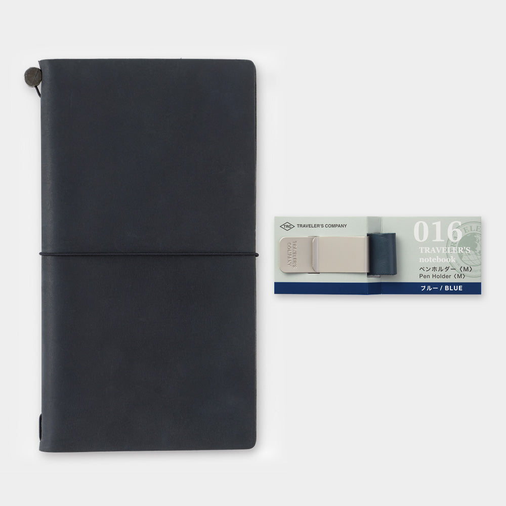TRAVELER'S COMPANY 016 Pen Holder (M) Blue