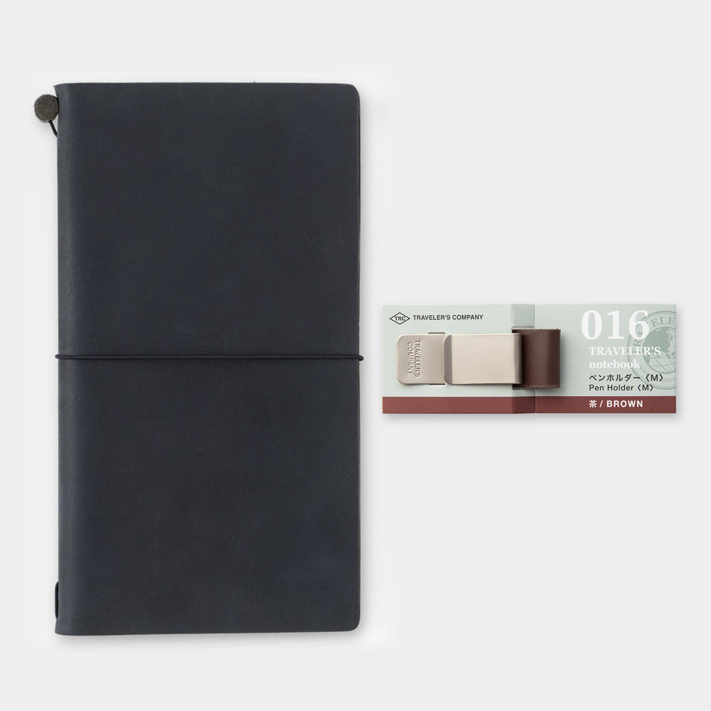 TRAVELER'S COMPANY 016 Pen Holder (M) Brown