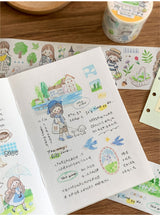 Molinta My Leisure Vacation Washi Tape Holiday Journaling