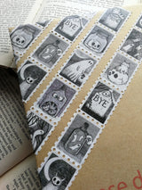 Jon Turner Illustration - Spooky Stamps Art Washi Tape