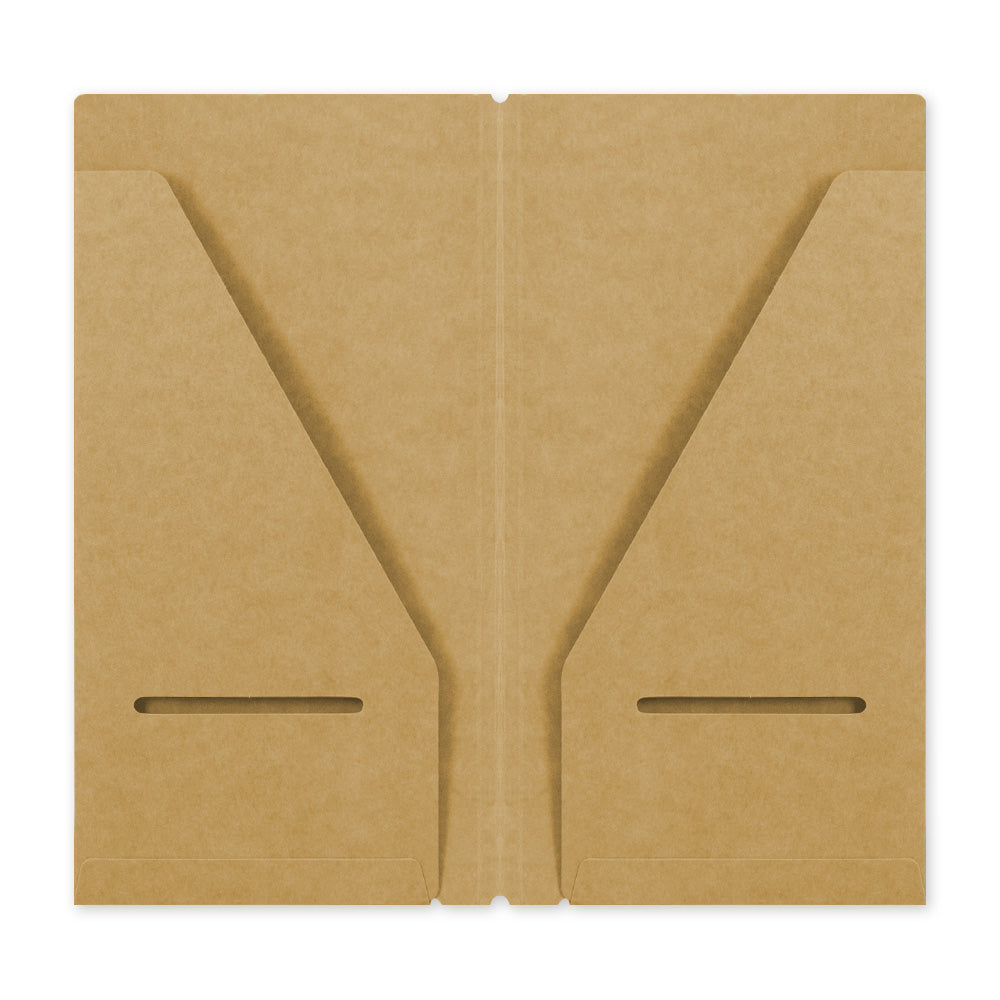 Cuaderno de viaje 020 Carpeta de papel Kraft (tamaño normal)