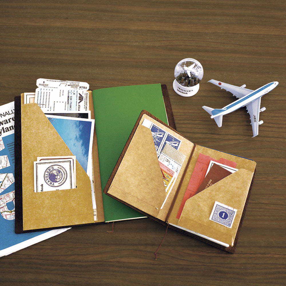 Cuaderno de viaje 020 Carpeta de papel Kraft (tamaño normal)