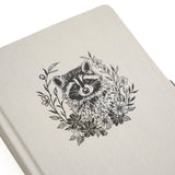 Archer and Olive A5 Radiant Raccoon: Blank Notebook