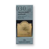 TRAVELER'S COMPANY 030 BRASS Clip Airplane