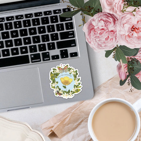 Allow the Unfolding Vinyl Sticker