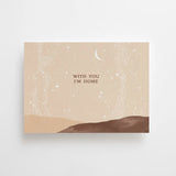 Anna Cosma Postcard - With You I'm Home