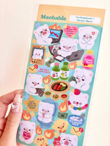 Maobabie Sticker Sheet - I'm Employed