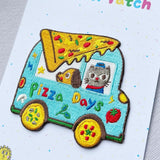 Bel’s Art World Iron-on Patch - Pizza Days