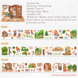 Little Red Riding Hood Washi Tape Sticker Set