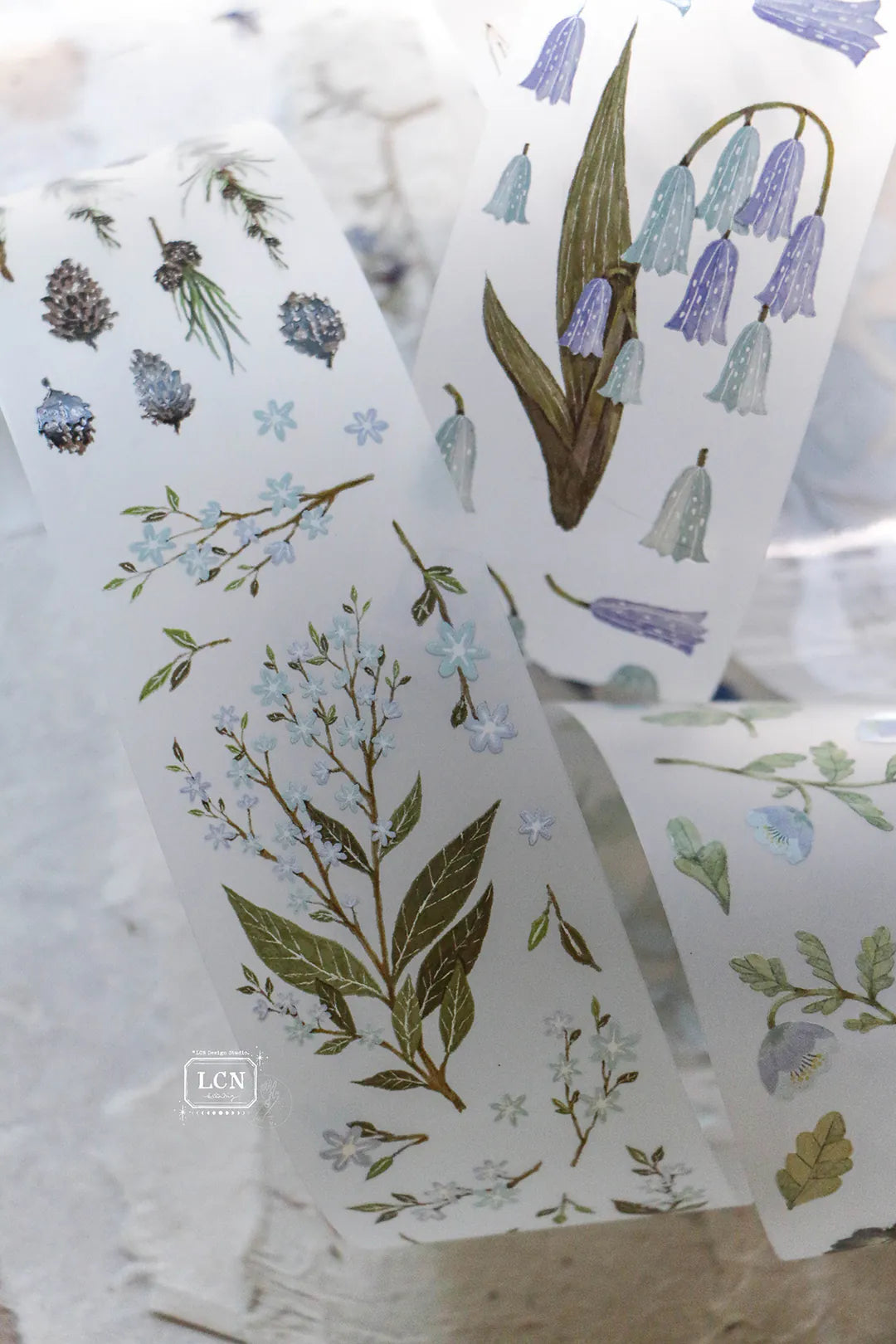 LCN Flower No.2 Matte PET Tape