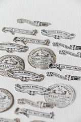 LCN Wooden Stamp - Postal Sign Set 3
