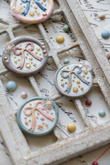LCN Wax Seal Stamp Set - Round bow