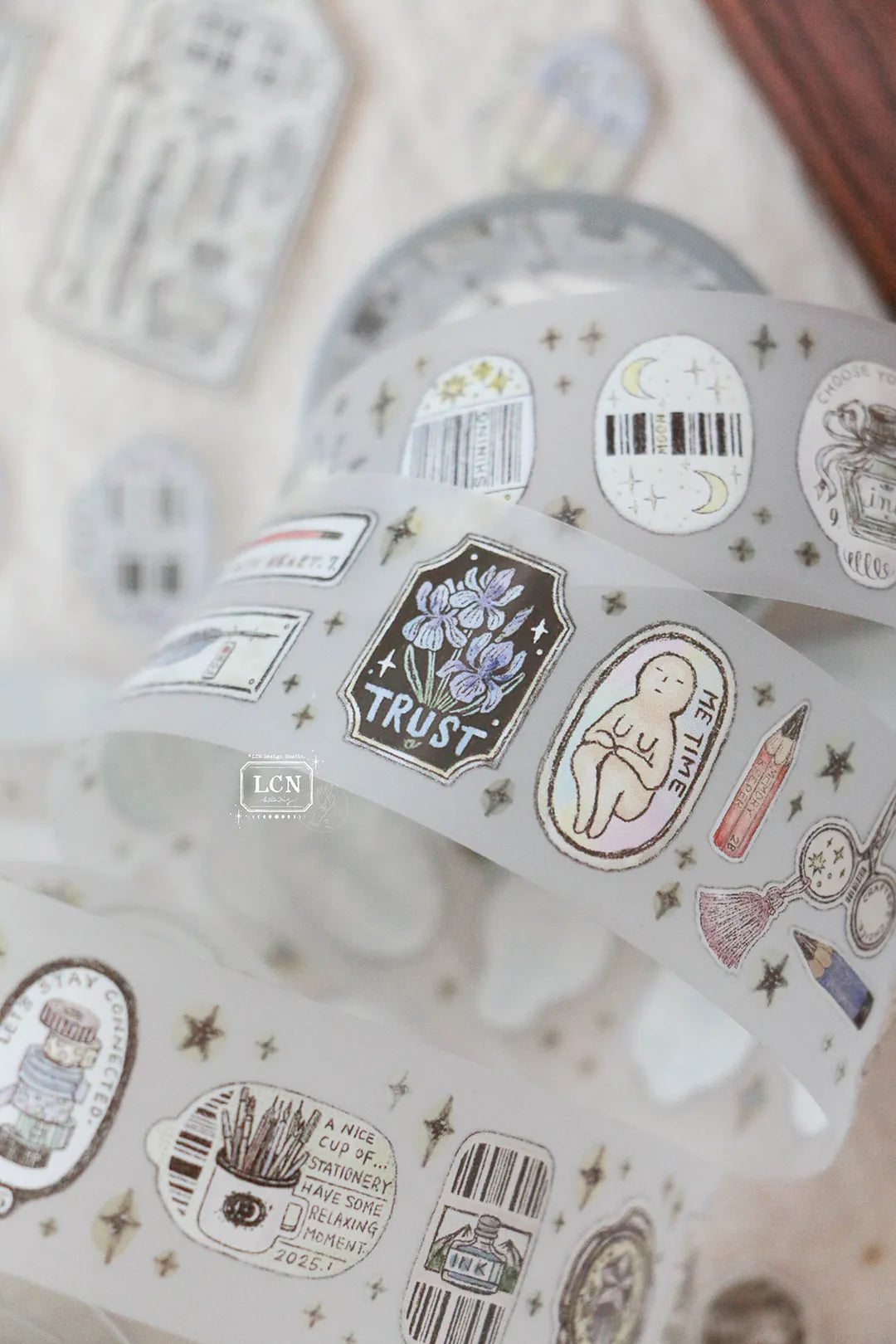 LCN Sticker club - Stationery Matte PET Tape