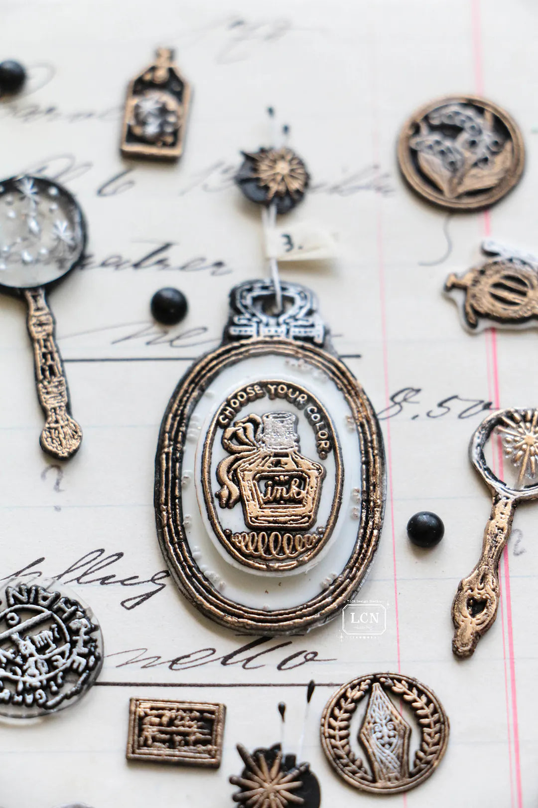 LCN Wax Seal Stamp Set - Choose Your Color