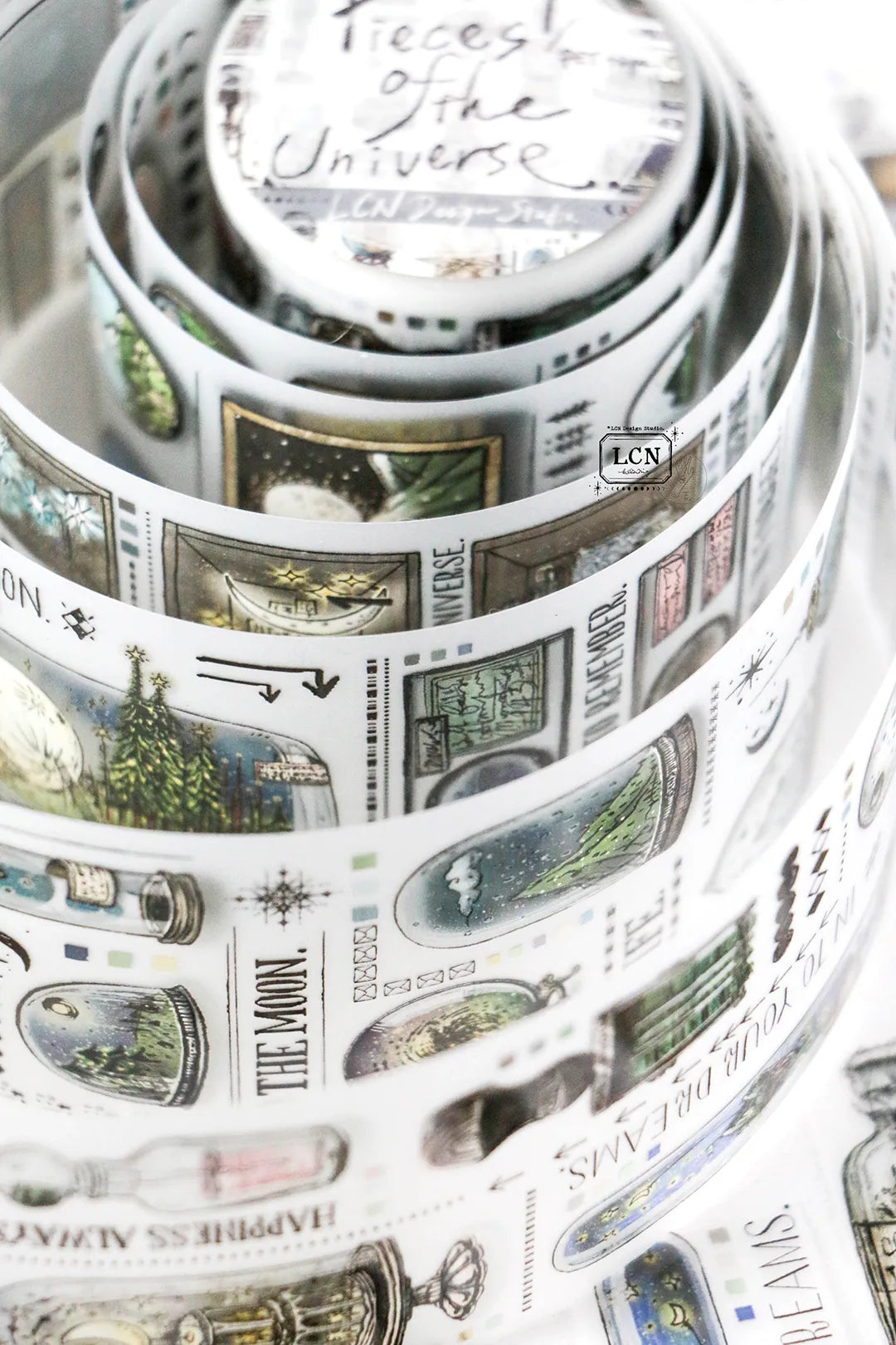 LCN Pieces of the Universe Matte PET Tape