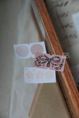 LCN Label Sticker Roll - Circle Red Tone