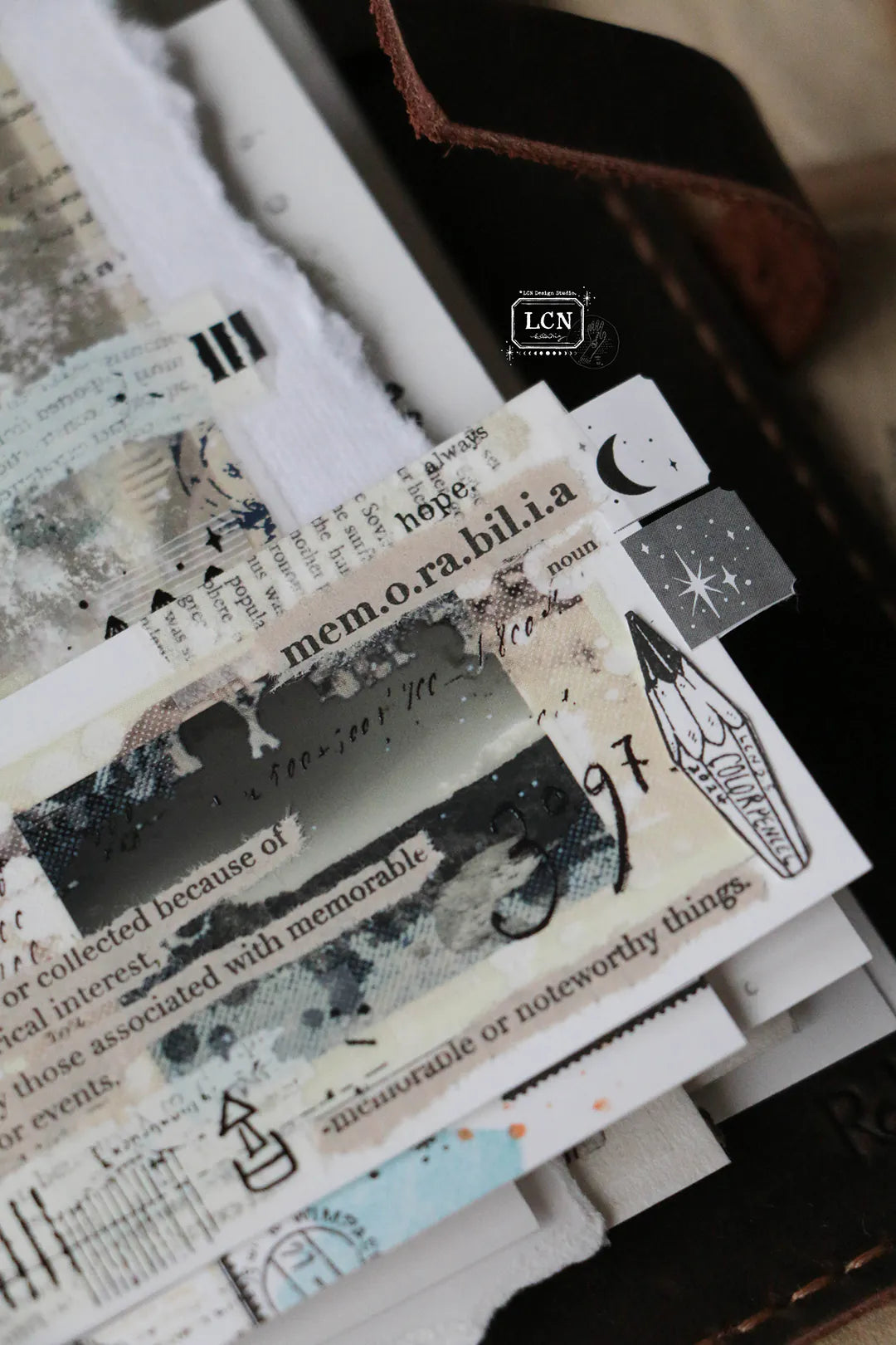 LCN Label Sticker Roll - The Moon