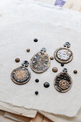 LCN Wax Seal Stamp Set - Oval Embroidery Hoop
