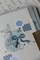 LCN Label Sticker Roll - Circle Earth Tone
