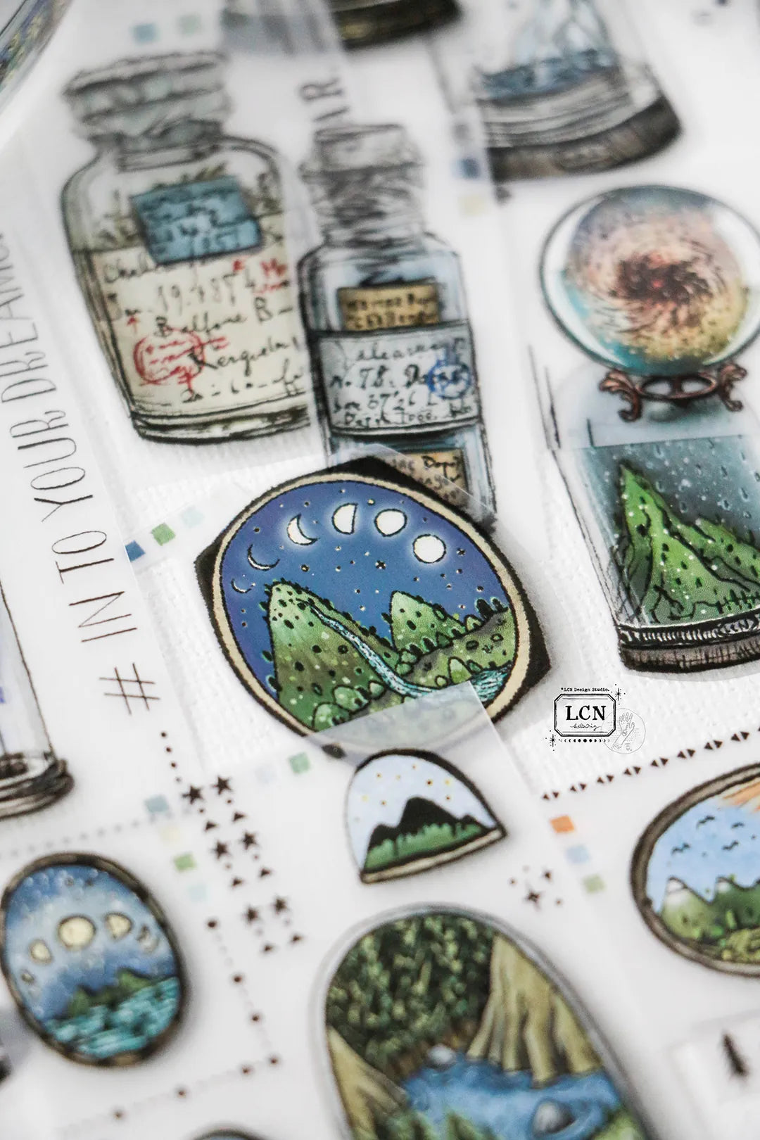 LCN Pieces of the Universe Matte PET Tape