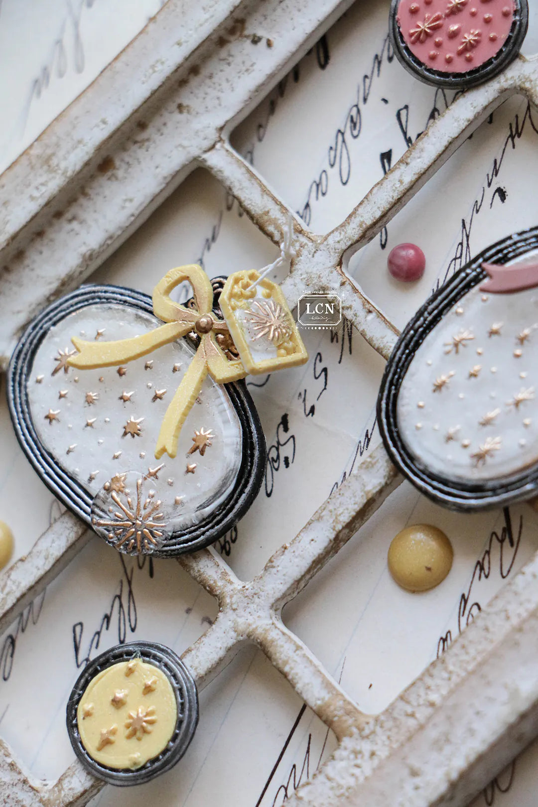 LCN Wax Seal Stamp Set - Embroidery Hoop Horizontal