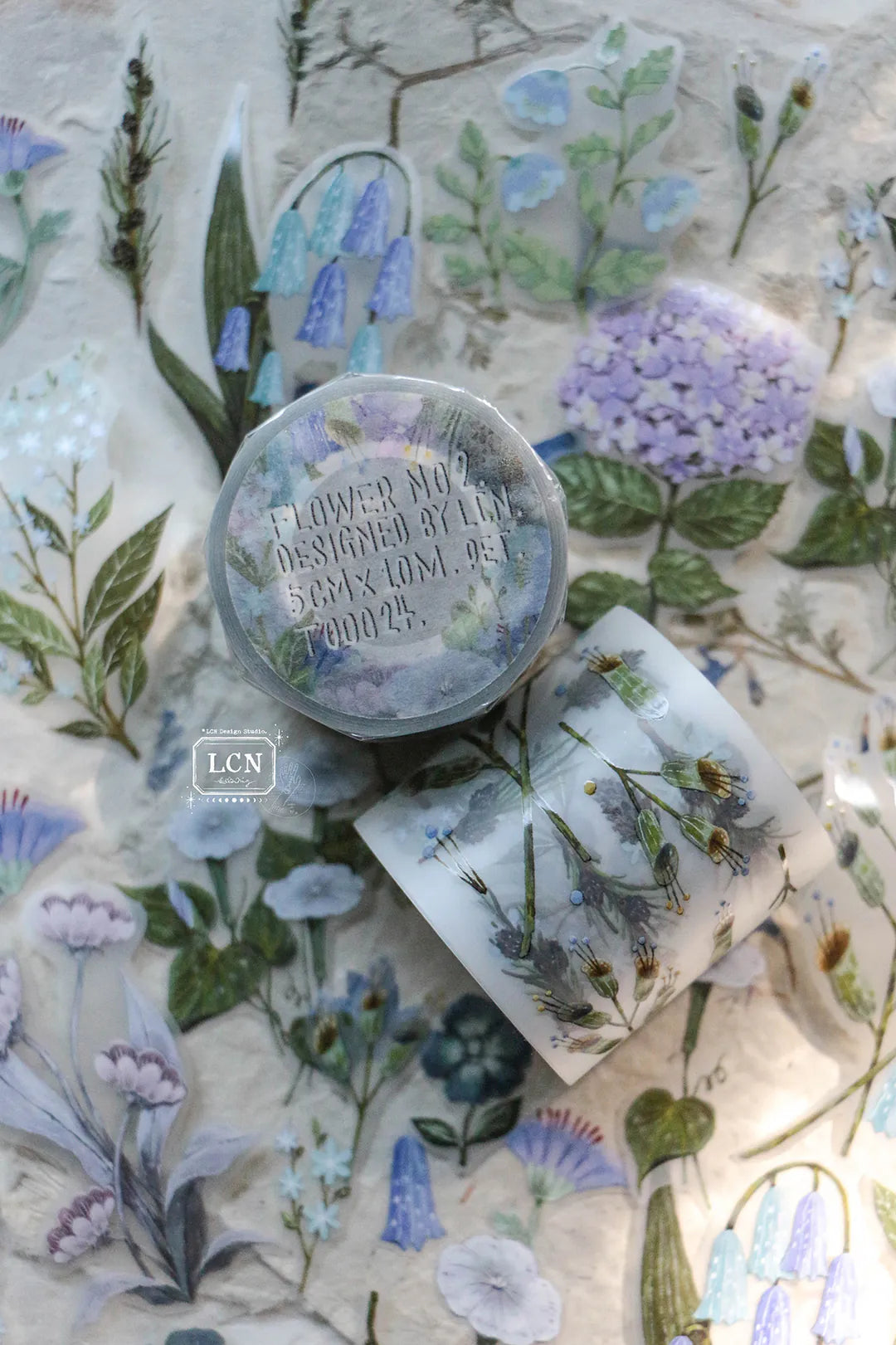 LCN Flower No.2 Matte PET Tape